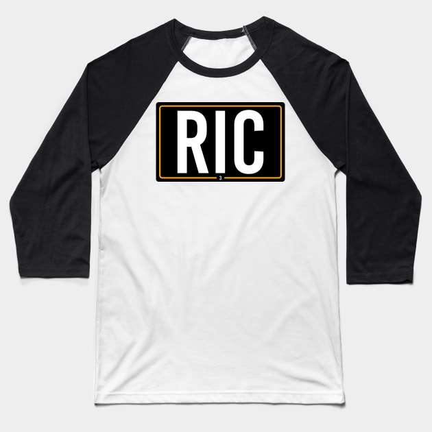 RIC 3 Baseball T-Shirt by GreazyL